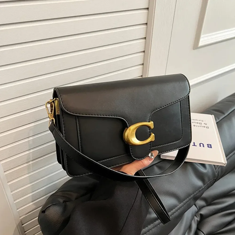 nouveau sac carré pour femme, collection automne, texture haut de gamme, couleur unie, simple, polyvalent, classique, rétro, sac à bandoulière