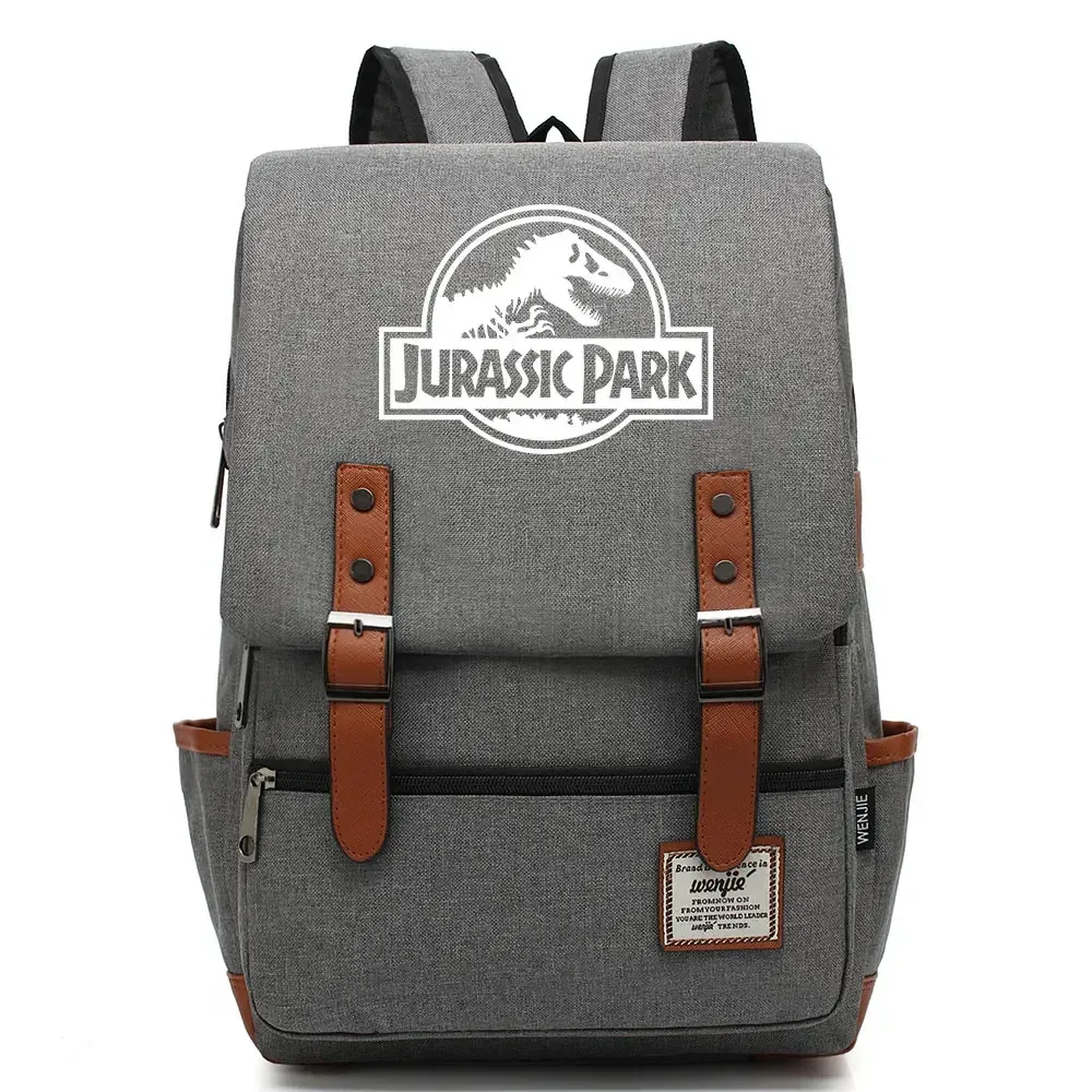 b3303 sac à dos tendance dinosaure jurassic park world avec boucle pour enfants, adolescents, étudiants, femmes et hommes