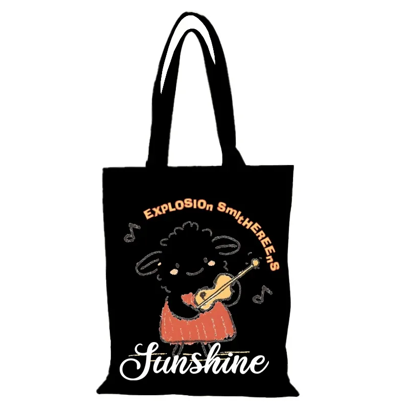 sac à bandoulière mignon pour femmes, sacs en tissu de loisirs, sac écologique, nouveaux sacs à main, fourre-tout de shopping, sac à main en toile de plage pliable