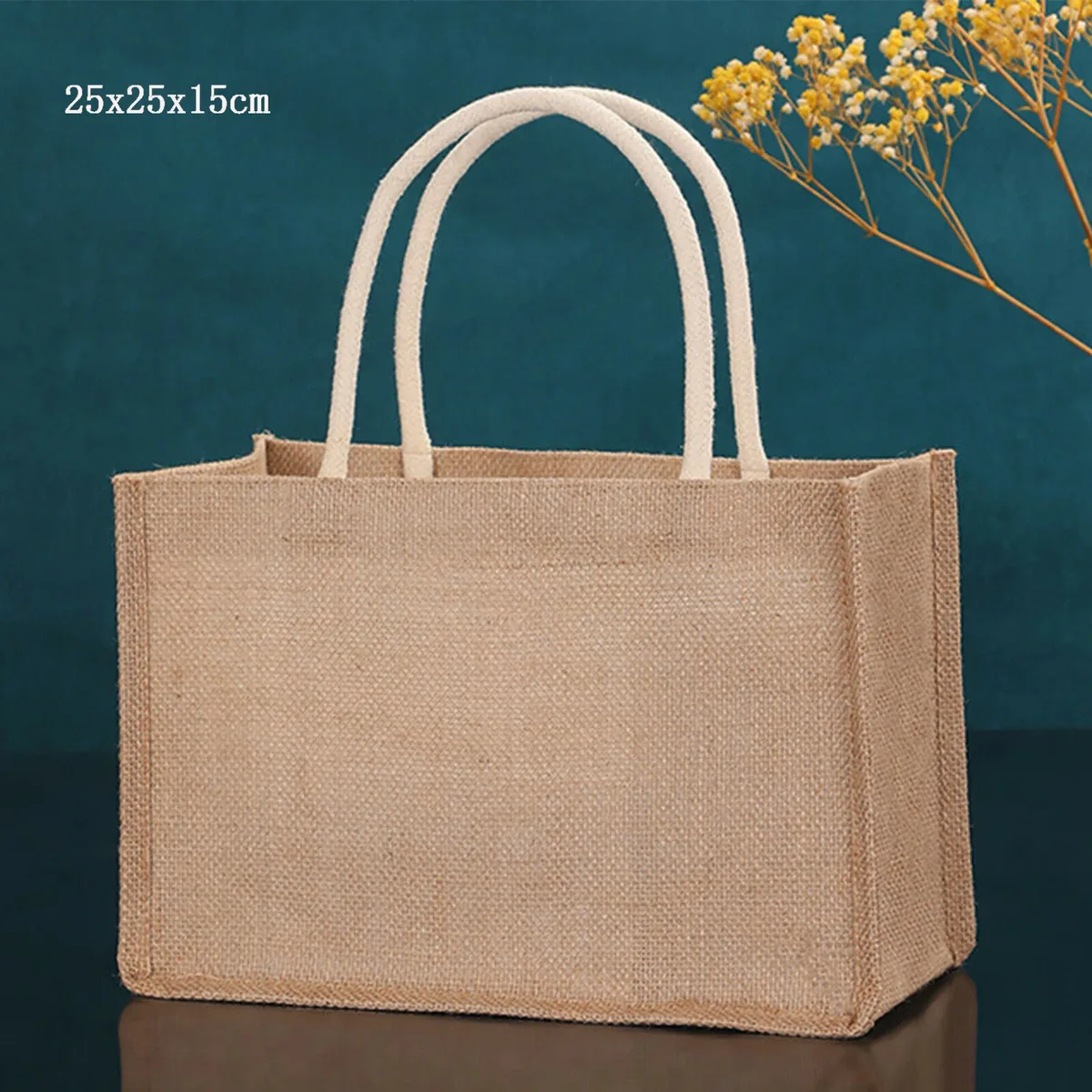 sac de courses réutilisable grande capacité pliant blanc sacs fourre-tout écologiques pliable toile épicerie sac à main pour femme sac à bandoulière