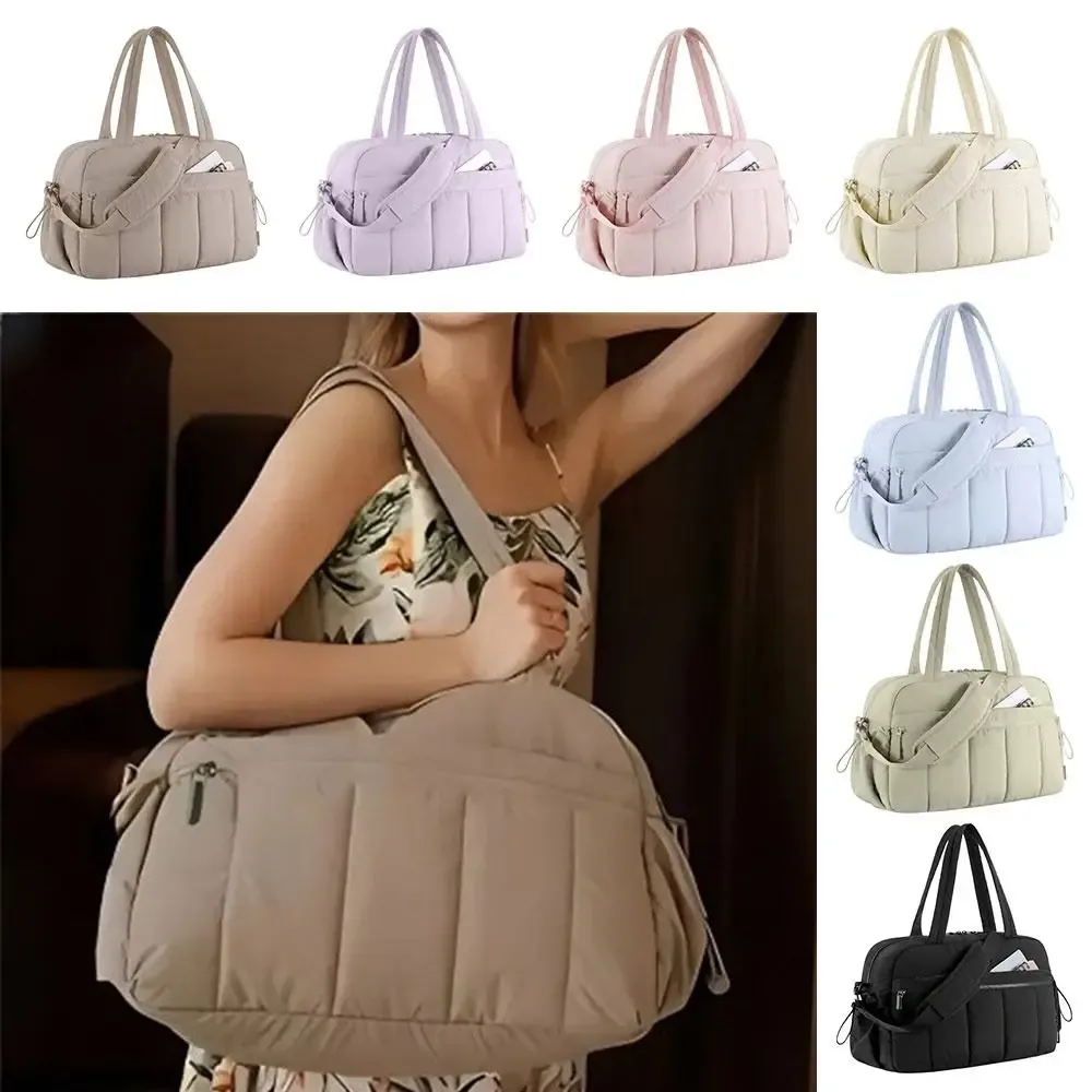sac de sport en nylon cloud, grande capacité, séparation sec/humide, sac de voyage léger, imperméable, sac de rangement pour bagages de sport