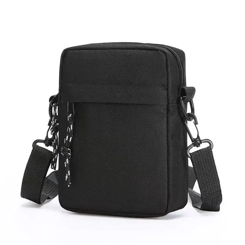 sac bandoulière mini décontracté simple pour homme, petit sac à bandoulière en nylon pour homme, sac messager oxford, sacoche latérale pour téléphone, sac de poitrine pour mari