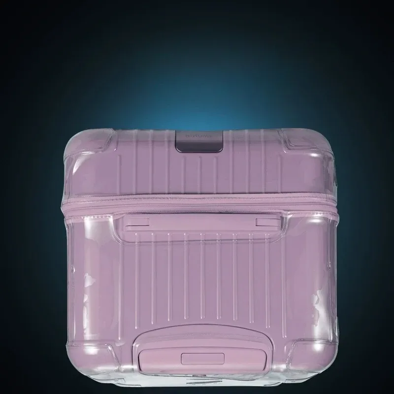 housses transparentes en pvc adaptées aux bagages rim essential 33 pouces, protection de valise de voyage, accessoires transparents, housse de protection anti-rayures