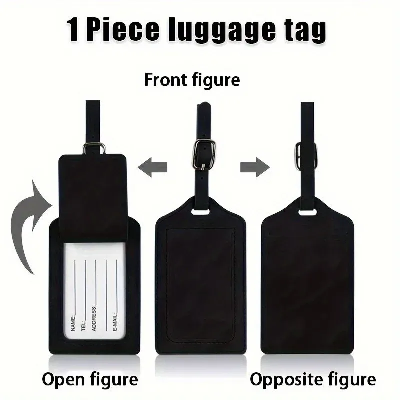 étiquettes de bagages pour valises, étiquettes de bagages avec protection de la vie privée, accessoires de voyage essentiels