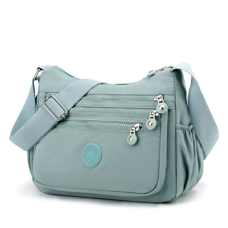 sac à bandoulière pour femmes, sacoches imperméables en nylon pour dames