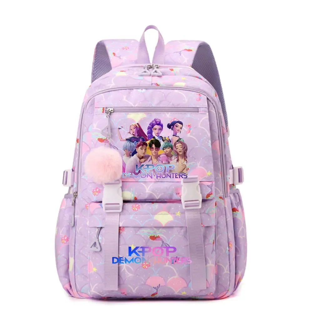 sacs à dos kpop demon hunters, sacs d'école légers pour ordinateur portable, sacs d'école pour adolescentes, sacs d'école pour femmes, filles et enfants