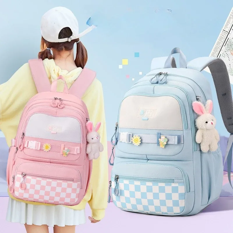 sac à dos scolaire grande capacité pour filles, sacs à dos tendance pour collégiennes, lycéennes et étudiantes
