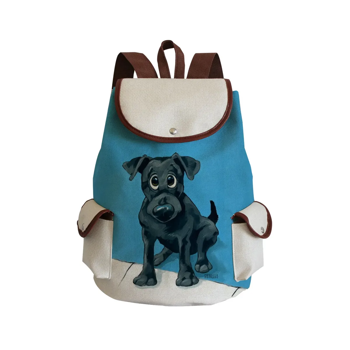 sac à dos personnalisé avec peinture à l'huile et imprimé de chien lévrier, sacoche de styliste durable pour shopping et voyage, accessoire d'extérieur décontracté pour femme