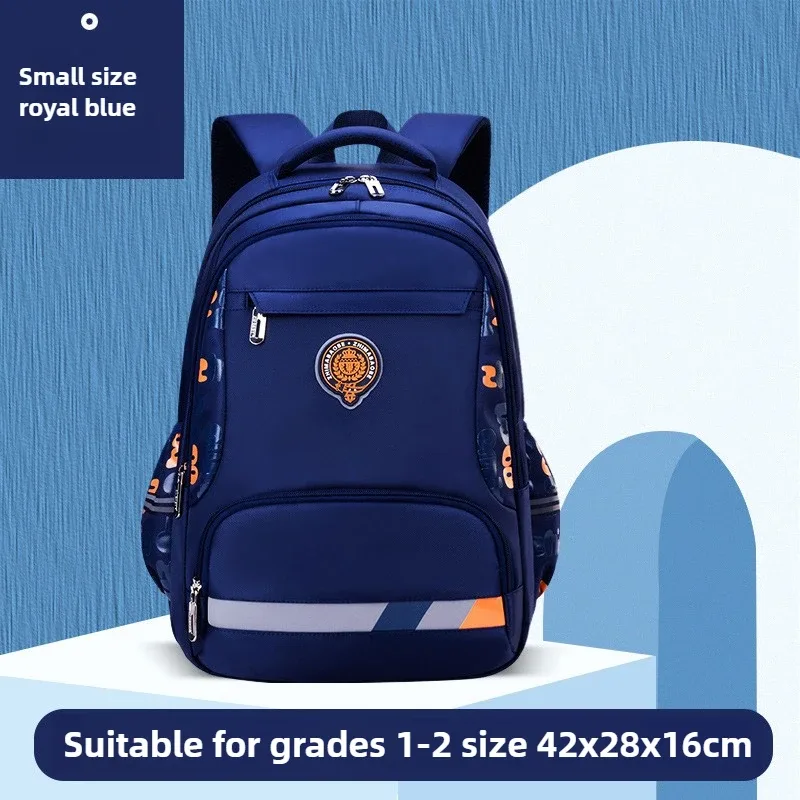sac à dos d'école pour garçons de grande capacité, léger et respirant, pour collège élémentaire, nouveau design de sac à dos décontracté pour enfants