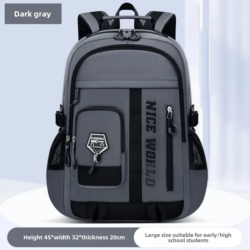 sac à dos d'école pour adolescents, pour garçons et filles, grand sac à dos pour étudiants avec de nombreuses poches, sacs de collège et du secondaire