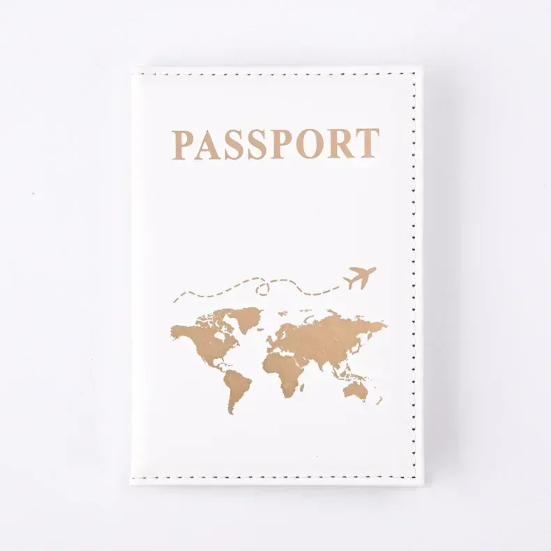 housse de passeport de voyage pour femmes et hommes, porte-passeport, étui pour cartes de crédit