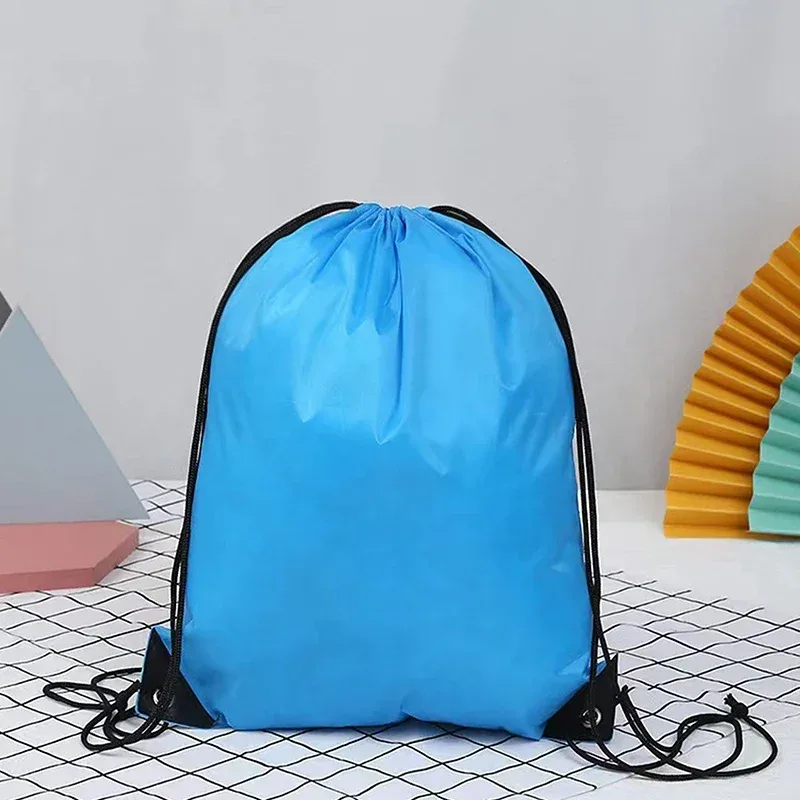 sac de sport pliable et étanche, sac à dos de fitness avec cordon de serrage, poche de magasin, randonnée camping natation, sacs de sport pour hommes et femmes