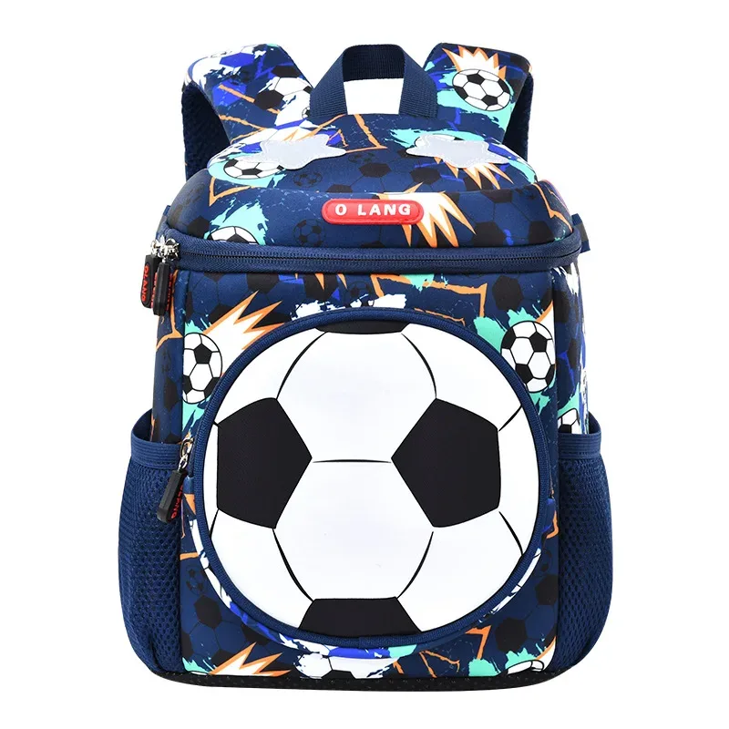 sacs d'école de football 3d pour garçons, sacs à dos d'école pour enfants de la maternelle, sac de voyage pour étudiants, pack pour enfants mochila infantil escolar