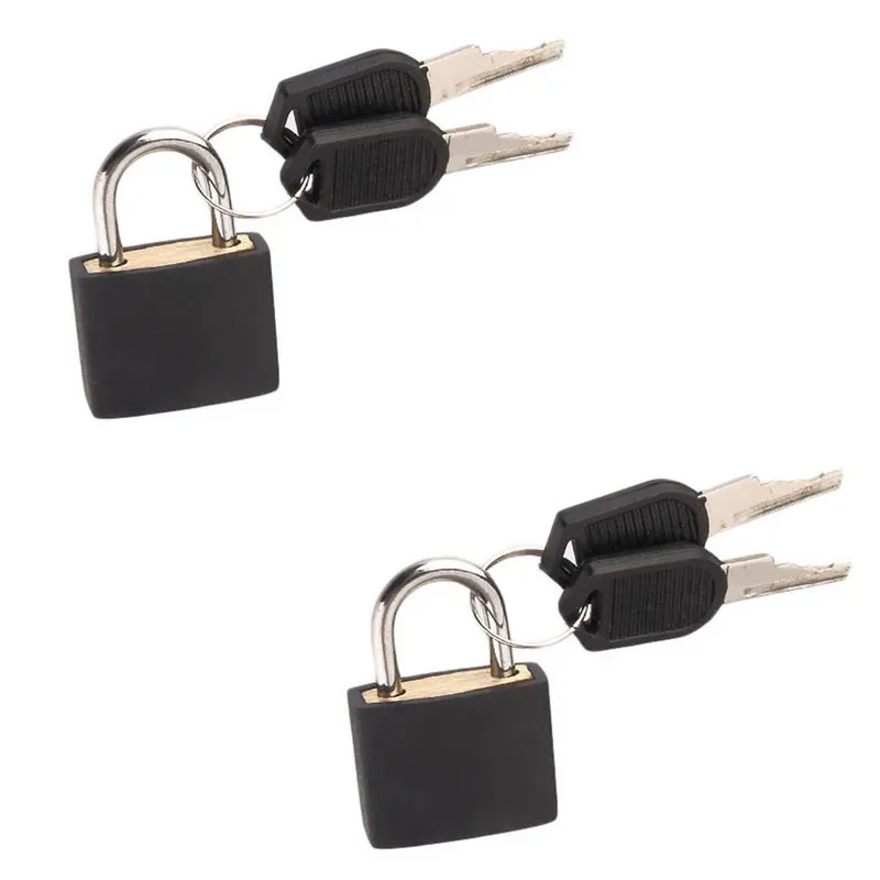 petites serrures colorées à noyau en cuivre avec clés, pour boîtes, sacs de voyage, sacs à dos, tiroirs | multicolore, serrures de valise, petit cadenas en métal