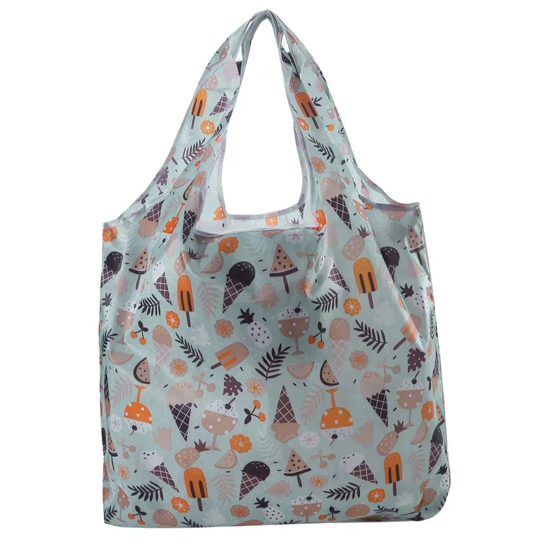 sacs de courses réutilisables pour femmes, sac fourre-tout pliable, sac d'épicerie écologique en tissu, sacs à main pliables pour fruits et légumes, grande capacité