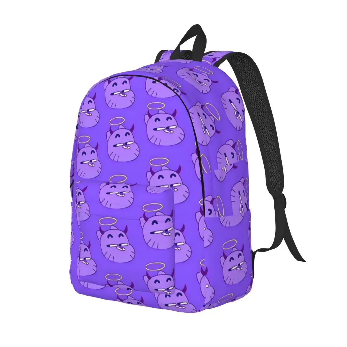 gumball darwin visage mode sac à dos sport lycée affaires jeu vidéo sac à dos pour hommes femmes ordinateur portable toile sacs