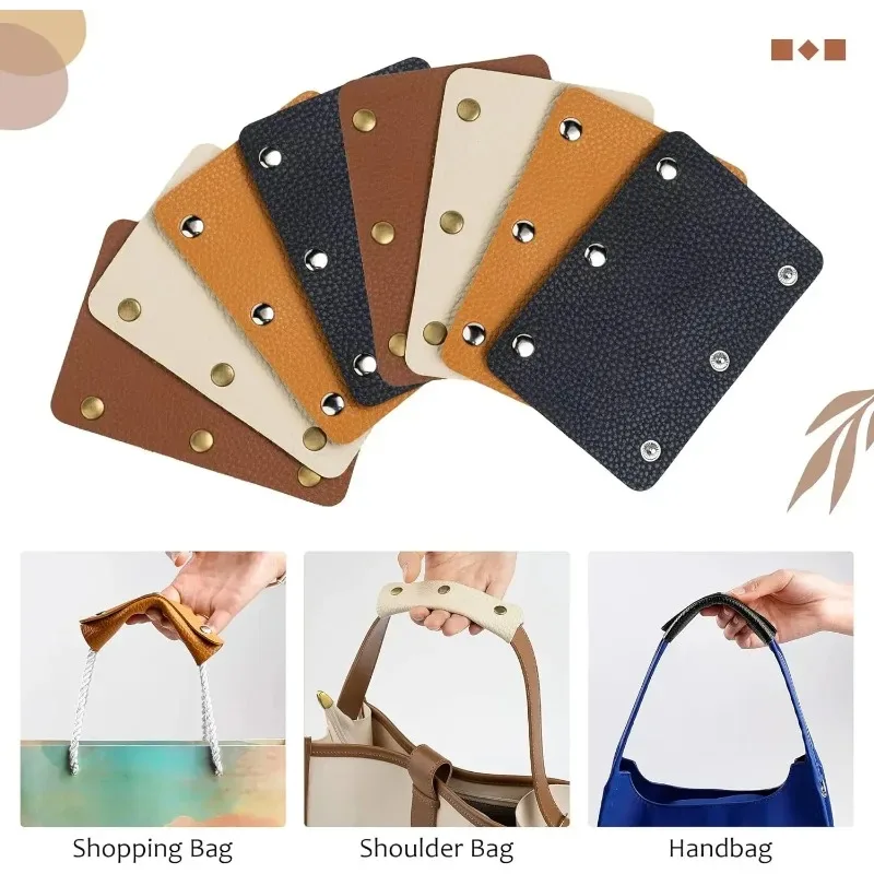 sac à bagages à poignée en cuir, gaine de protection anti-le, sac de courses portable permettant d'économiser du travail, poignée de sac, manchon de protection