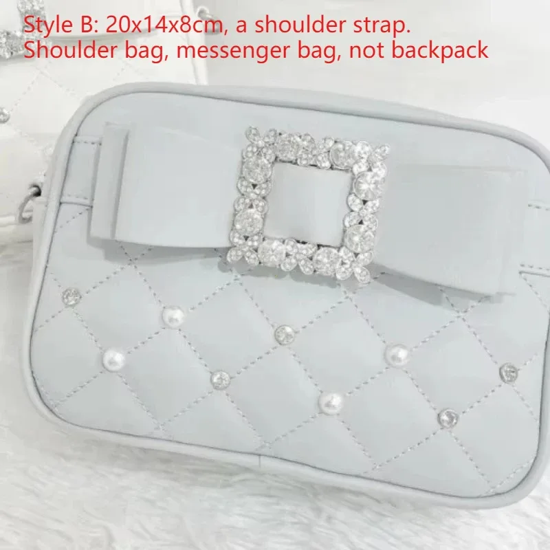 sac à main lolita knot pour femme, sac à bandoulière simple ou double, sac à dos décontracté coréen en cuir pu, sac ita kawaii
