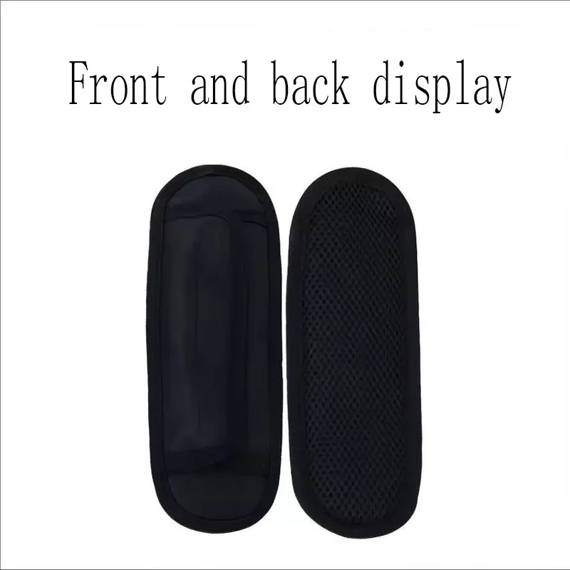 coussin dos sangle noire tissu respirant mousse épaisse confort voyage ergonomique ajustable antichoc épaules