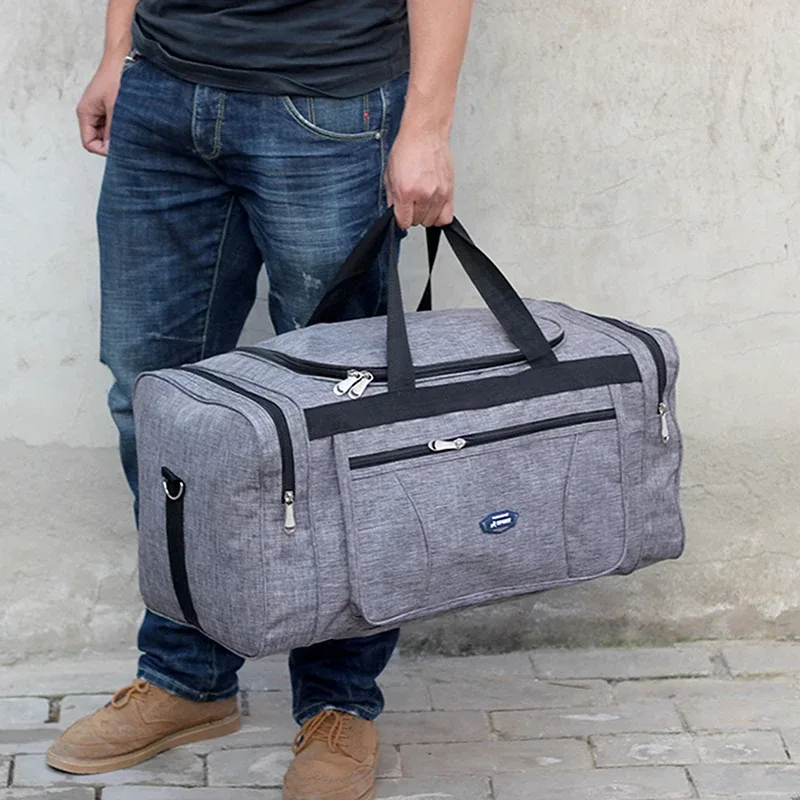 sac de voyage pliable et étanche, sac à main de grande capacité pour hommes et femmes, sac de rangement portable pour voyage d'affaires