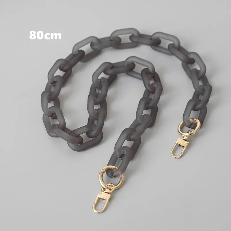 chaîne métal gris boucles dorées sac marron noire accessoire voyage bandoulière rechange modèle luxe