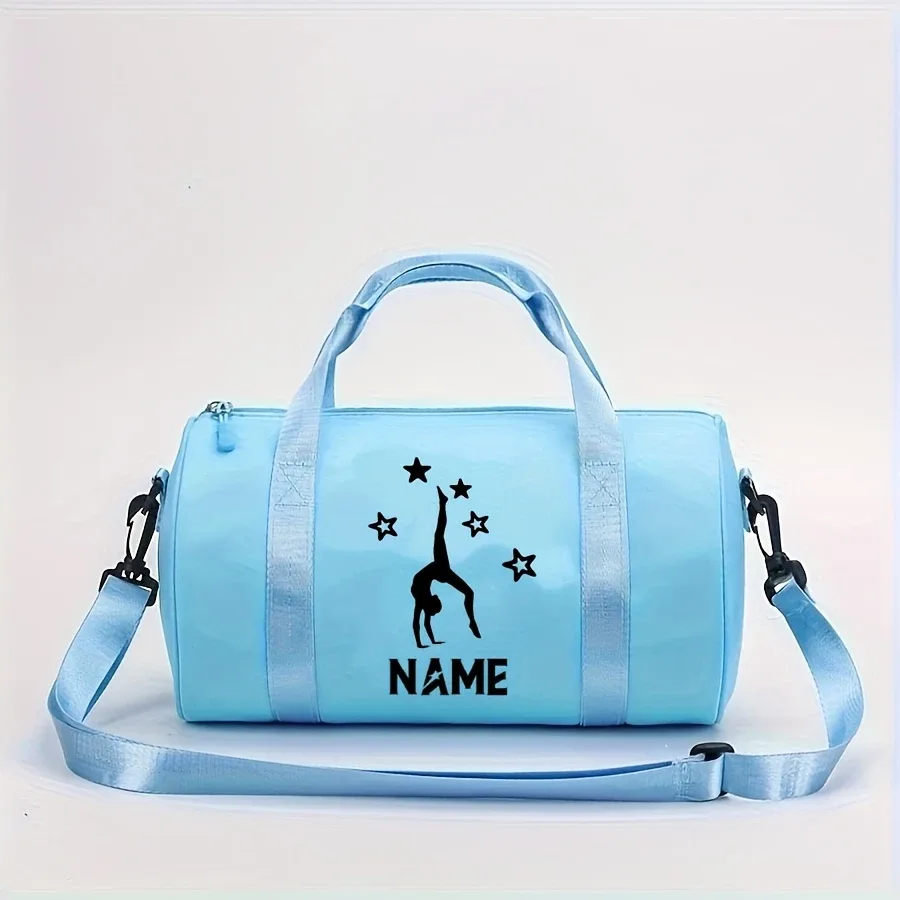 sac à bandoulière grande capacité personnalisé avec imprimé danse, sac de sport décontracté pour les trajets quotidiens, le travail, les vacances et le rangement quotidien