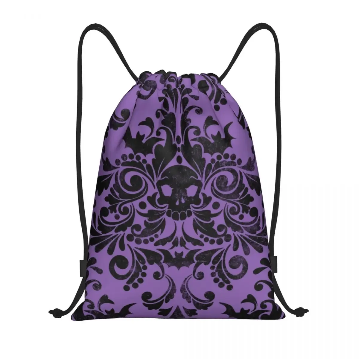 sac à dos de sport personnalisé raven rage proximité wstring pour hommes et femmes, sacoche d'entraînement corbeau effrayant gothique, sorcière d'halloween