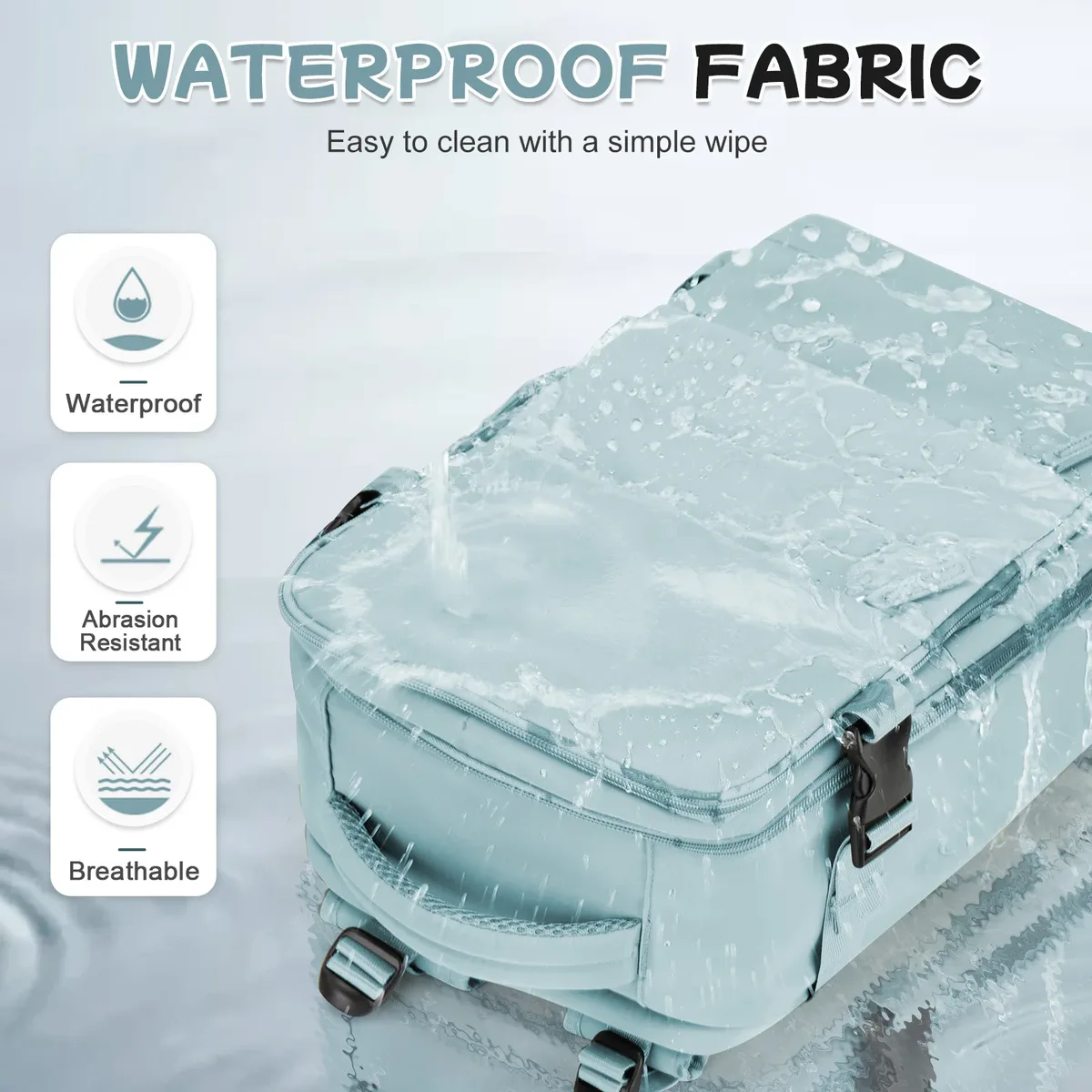sac à dos extérieur multifonction sac à dos de voyage de grande capacité pour femmes hommes, sacs à dos pour ordinateur portable, sac résistant à l'eau ryanair 40x20x25