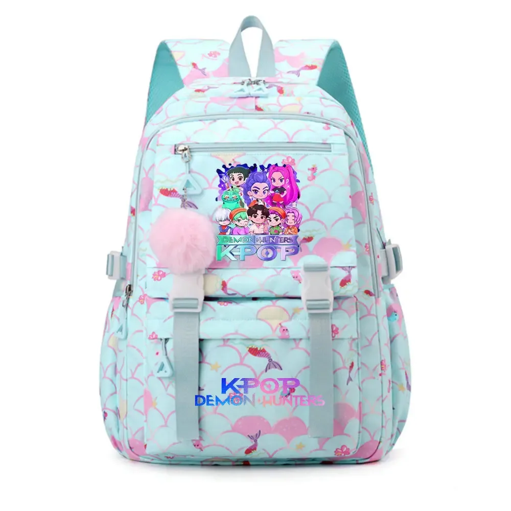 sacs à dos kpop demon hunters, sacs d'école légers pour ordinateur portable, sacs d'école pour adolescentes, sacs d'école pour femmes, filles et enfants