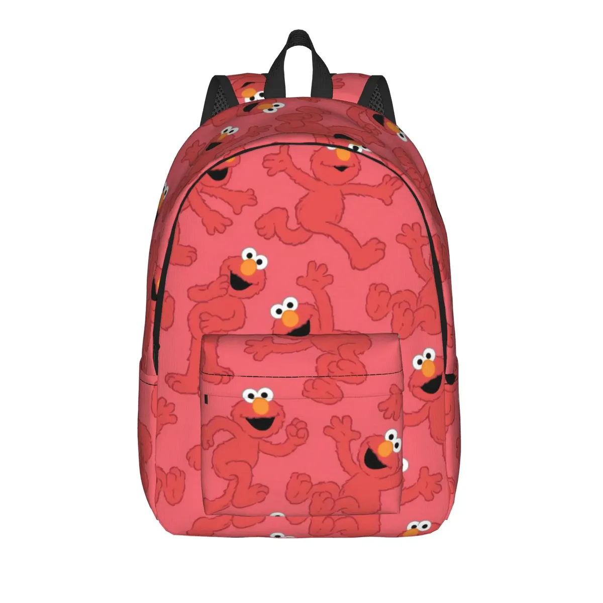 sac à dos décontracté sesames streets, durable, pour le lycée, la randonnée, les voyages, motif de faces cubiques, sac à dos de jour pour hommes et femmes, sacs en toile pour l'université