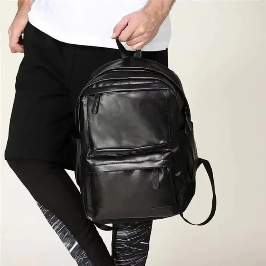 sac à dos à l'école de la mode sacs à dos imperméables de voyage pour ordinateur portable sac à dos ultraléger pour hommes de haute qualité pour polyester doux masculin