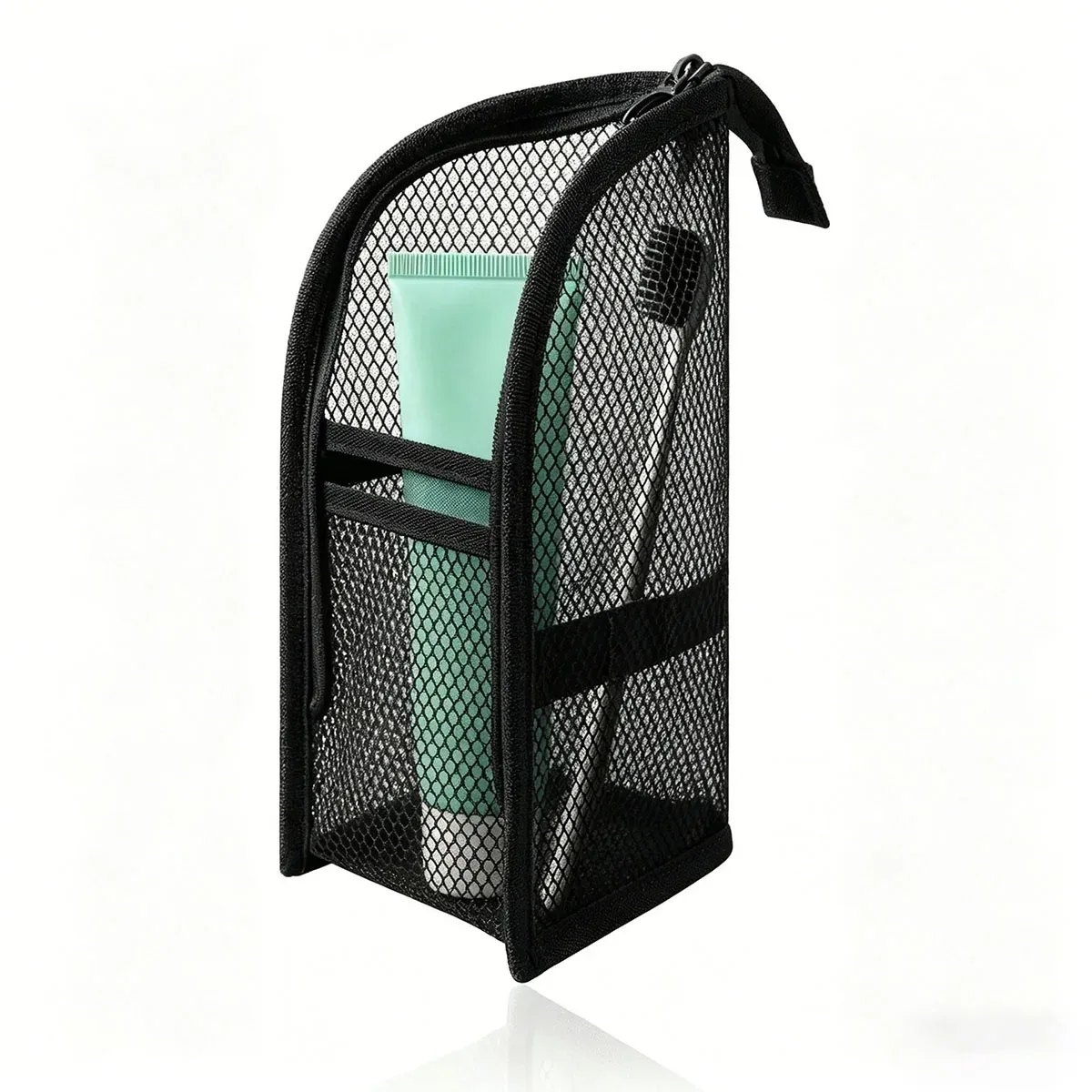 sac de voyage pour maquillage, sac pour pinceaux de maquillage, porte-stylo, sac de rangement pour brosse à dents, sac de toilette portable imperméable pour voyageur