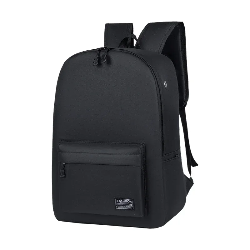 sac à dos unisexe grande capacité, sac à bandoulière décontracté pour voyage, en tissu oxford, style urbain simple, respirant, capacité pour ordinateur portable 15 pouces
