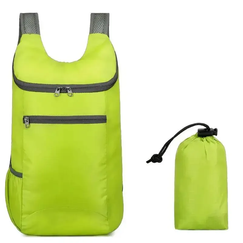 sac en peau pliable portable décontracté pour l'extérieur, sac à dos de sport léger, sac de voyage, sac de livre cadeau, offre spéciale 2025,