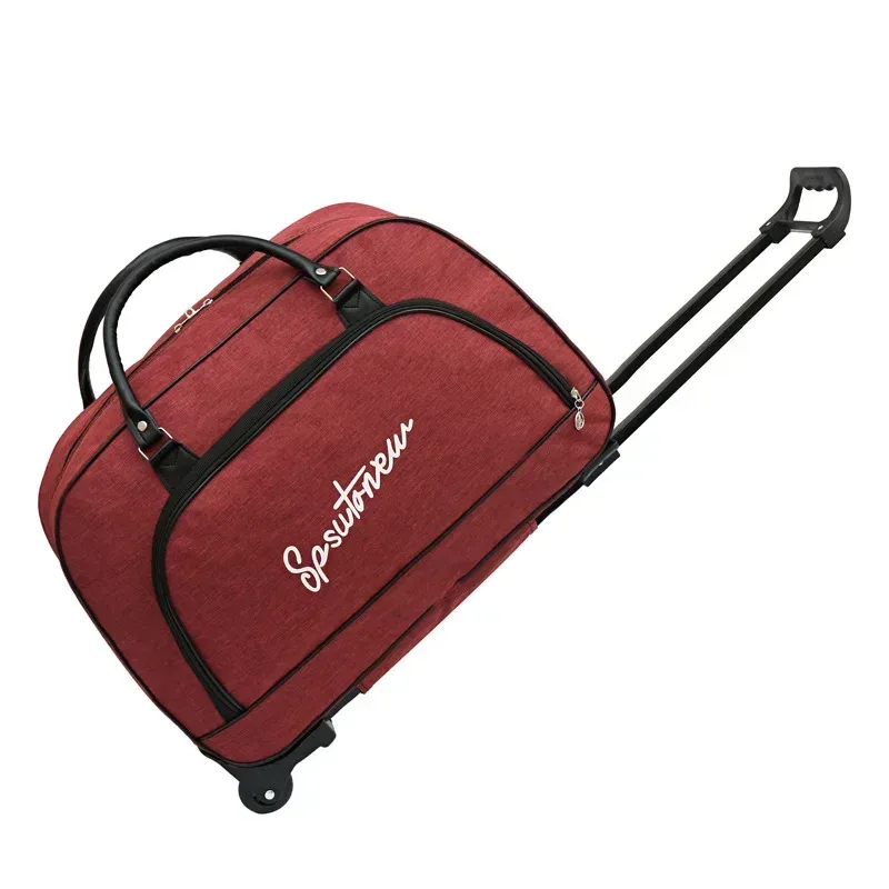 sac à roulettes avec roulettes valise de voyage bagages de grande capacité sacs de sport pliables cabine femmes hommes bagages à main sacs à main