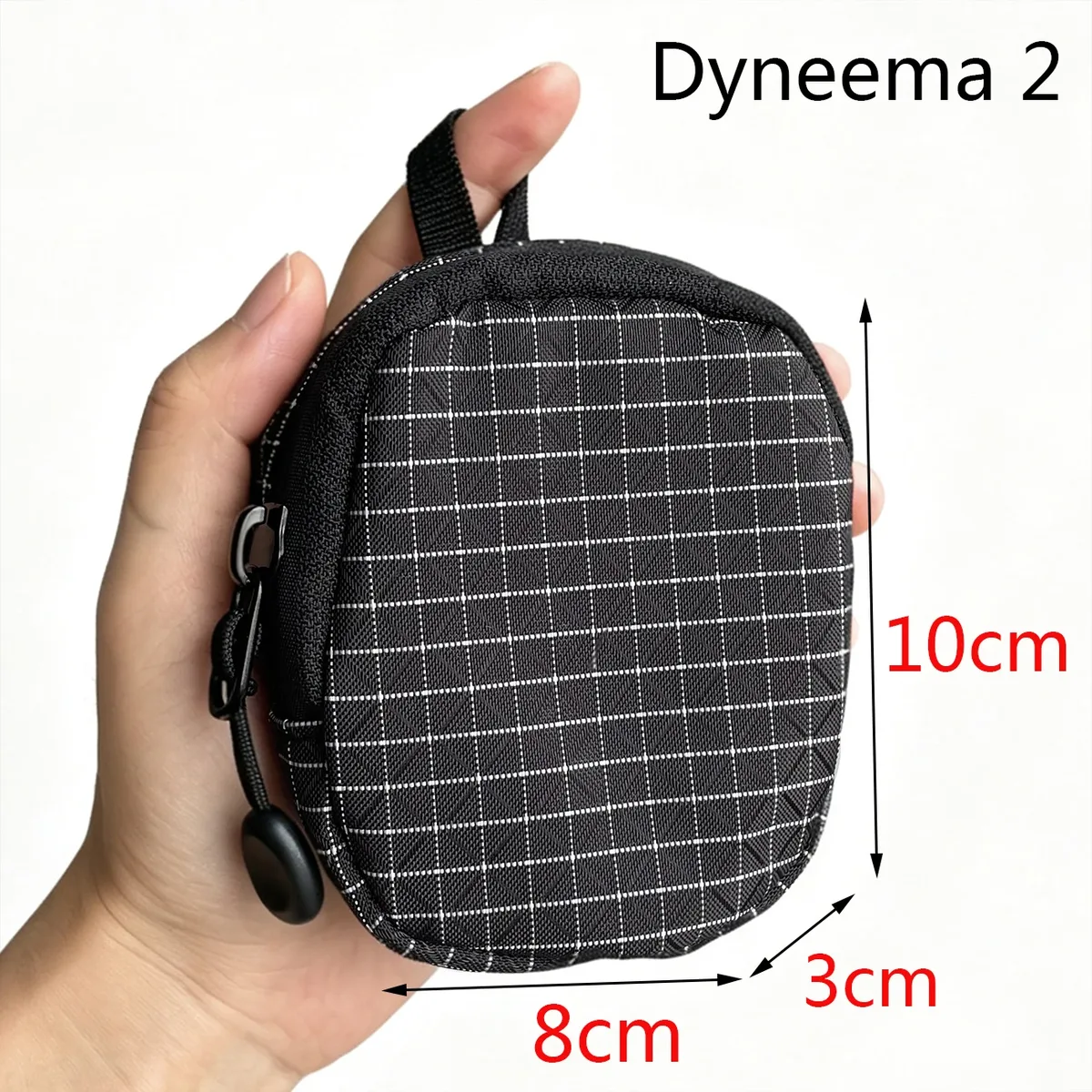 mini pochette edc, pochette de rangement, portefeuille, porte-monnaie en dyneema/x-pac, pochette utilitaire edc pour cartes, clés, pièces de monnaie et objets essentiels