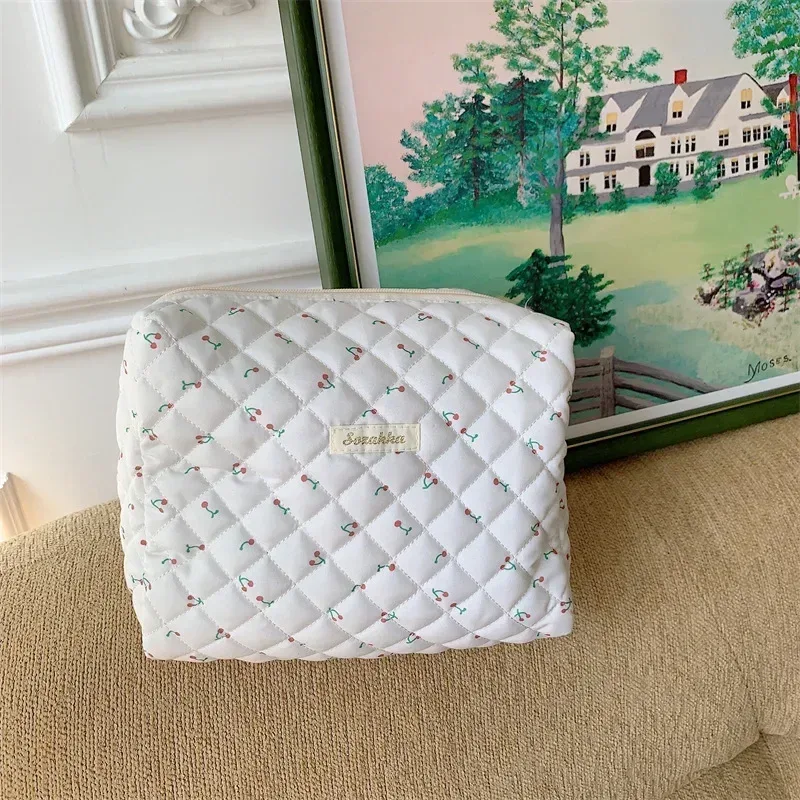 sacs à cosmétiques de grande capacité pour femmes, étuis décontractés pour dames, petit sac de rangement avec fermeture éclair, pochette de voyage pour femme, petits sacs à main