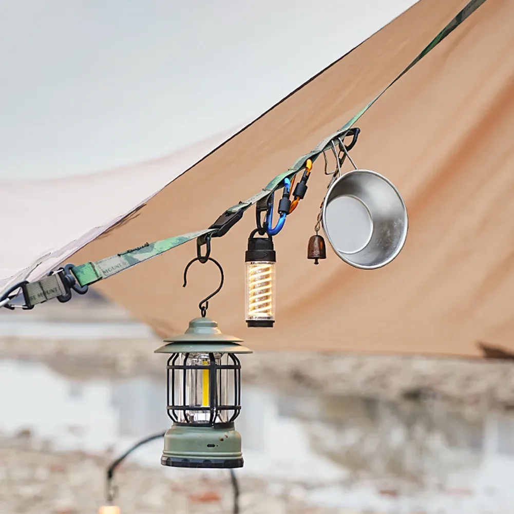 sangle de sac à dégagement rapide molle pour camping en plein air, avec anneau de suspension, sangle de sac à bandoulière multifonction réglable
