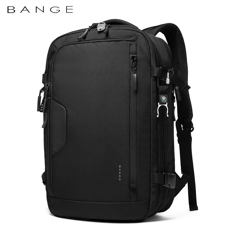 sac dos oxford université polyester noir couverture souple informatique bandoulière arquée fermeture éclair patchwork verrouiller