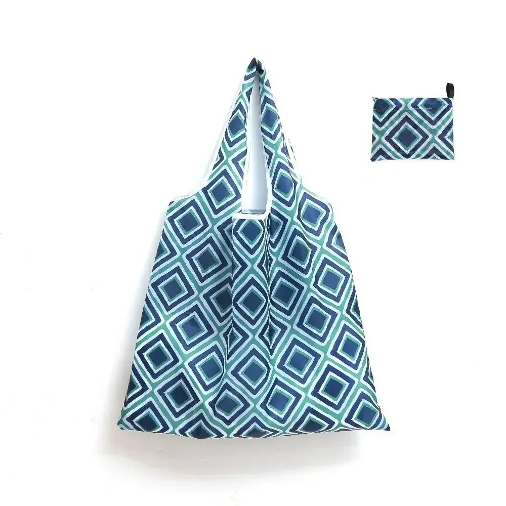 sac de courses pliable de grande capacité, plusieurs styles, léger, lavable, fourre-tout de recyclage, sac de rangement portable écologique