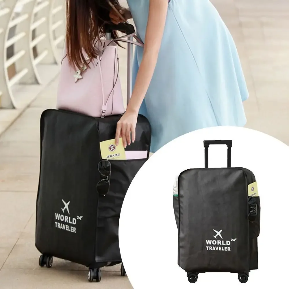 nouvelle housse de protection pour bagages de voyage de 20 à 30 pouces, imperméable, résistante à l'usure, anti-poussière, housse de protection pour valise