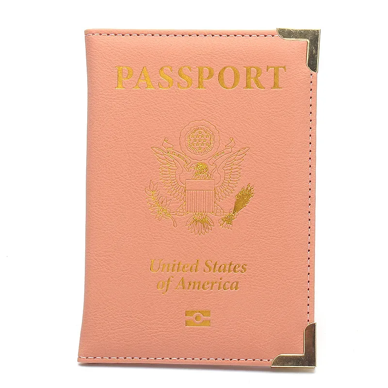 étui portefeuille passeport avec fentes pour cartes, organisateur de documents de voyage pour femmes et hommes