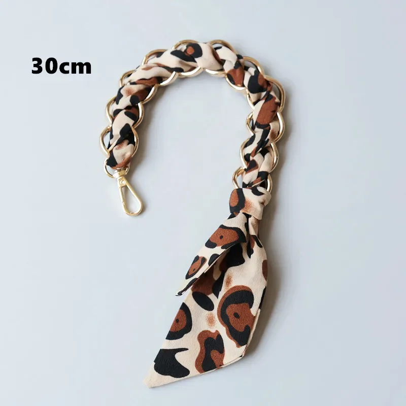sangle d'écharpe en coton pour femme, accessoire de sac à main, poignées de rechange amovibles, point léopard, nouvelle mode, printemps, été