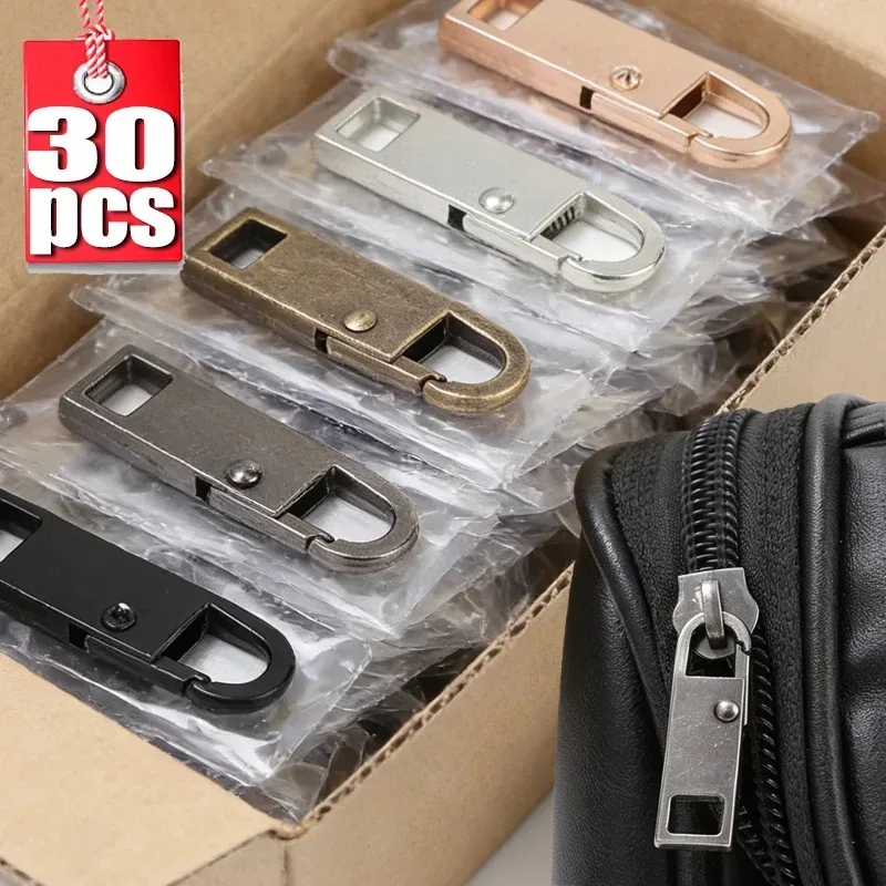 kit de réparation instantanée universel pour tirettes de fermeture éclair métalliques – outil détachable pour sacs à main et vêtements, facile à utiliser