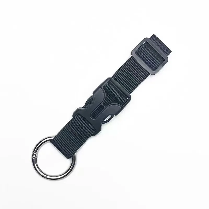 bracelet fixation nylon multicouleurs boucle suspension crochet sangle réglable sac dos voyage transport fixation travail sport utilité pratique