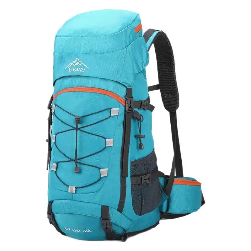 sac à dos de randonnée et de camping grande capacité 60l, imperméable, pour sports de plein air, alpinisme, unisexe, avec bretelles rembourrées pour soulager les épaules