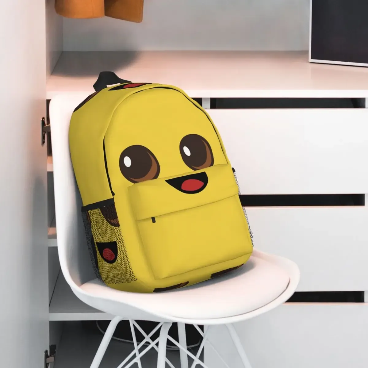 peely victory royale sac à dos banane pour étudiants, garçons et filles, sac d'école pour hommes et femmes, sacs à bandoulière pour ordinateur portable