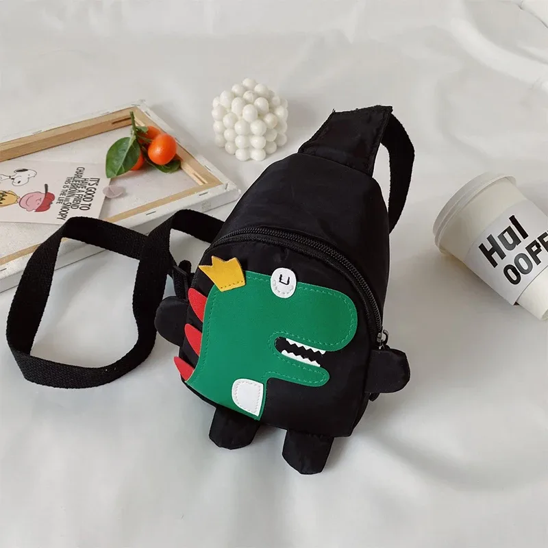 mode dessin animé dinosaure sacs à bandoulière garçons filles mignon enfants poitrine sacs épaule messager voyage sac à dos pour les enfants