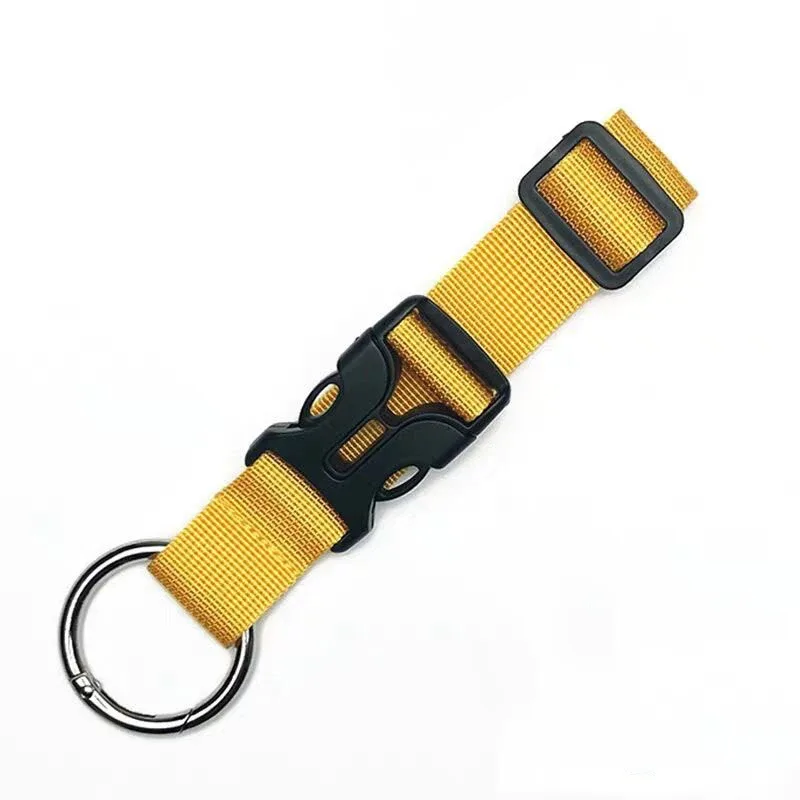 boucle de ceinture à dos, 1 pièce, bande de bagage, sac à dos multifonctionnel, boucle de suspension en nylon, crochet de valise portable, boucle de suspension