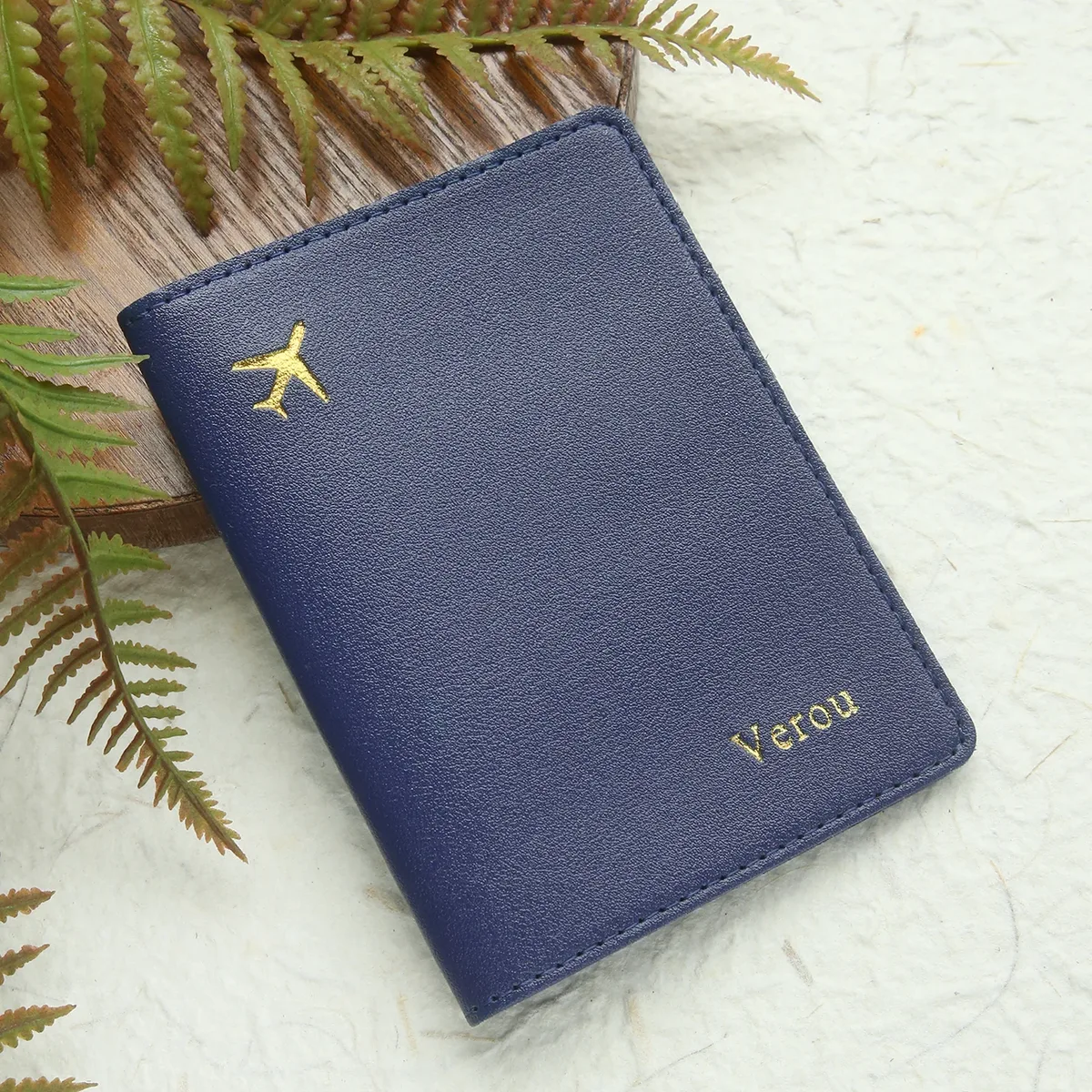 couverture de passeport personnalisée, estampage à chaud, nom, lettres personnalisées, couverture de porte-passeport, portefeuille de voyage